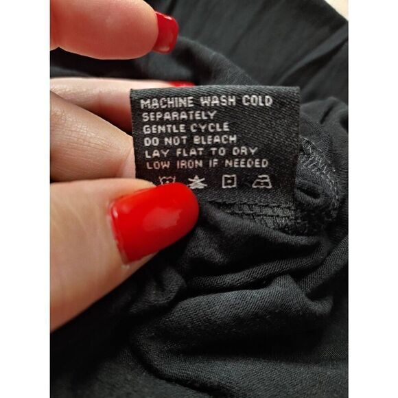 G By Giuliana Women's Size Large Black Hi-Lo Blouse - Picture 6 of 6